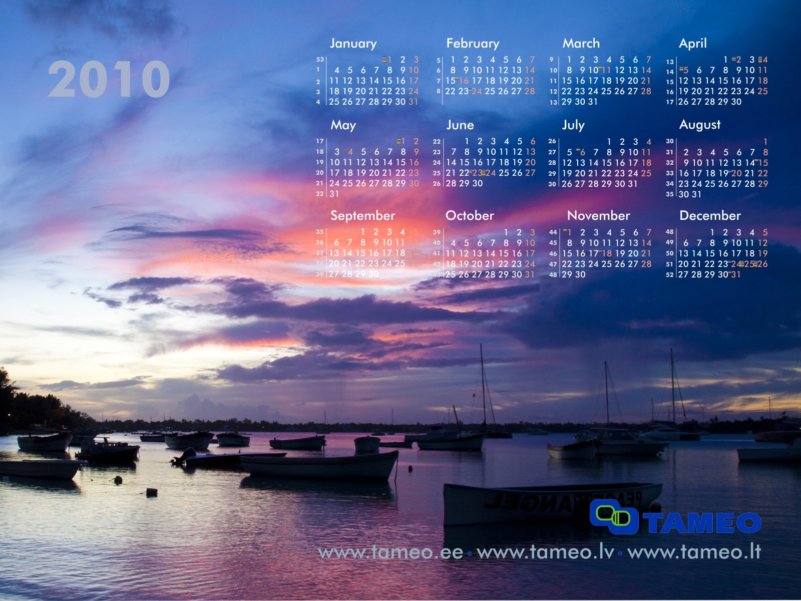 photo desktop calendars